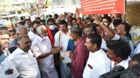 former-kerala-chief-minister-who-collected-votes-in-coimbatore-south-constituency-bjp-in-kerala-accused-of-marxist-secret-pact