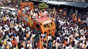 amit-shah-road-show-in-puducherry