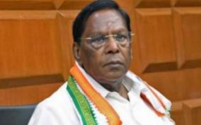 narayanasamy-slams-election-office