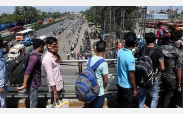 மீண்டும் ஊரடங்கு பிறப்பிக்கப்படலாம் என்ற அச்சத்தில் சொந்த ஊர் திரும்ப விரும்பும் வடமாநில தொழிலாளர்கள்: தொழில்துறையை காக்க நடவடிக்கை எடுக்க வலியுறுத்தல்