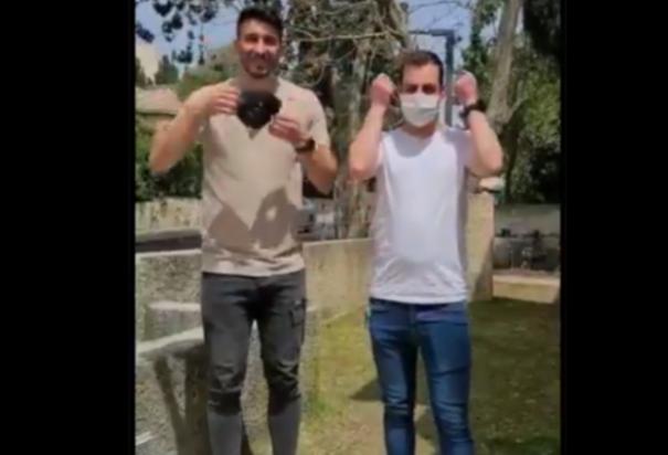 மாஸ்கை தூக்கி வீசும் இஸ்ரேலியர்கள்: வைரலாகும் வீடியோ