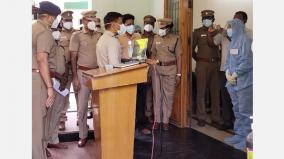 police-continue-to-be-affected-by-corona-infection-police-commissioner-open-a-treatment-center-in-chennai