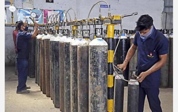 ஆக்சிஜன் தேவையை பூர்த்தி செய்ய ஆக்சிஜன் உபகரணங்கள் இறக்குமதி விதிகளில் தளர்வு