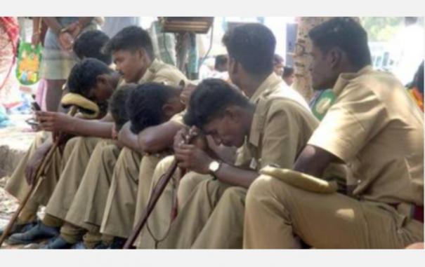 சர்க்கரை நோய் பாதிப்புள்ள போலீஸாருக்கு ஓய்வளிக்க கோரிக்கை