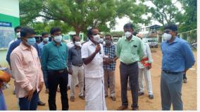 corona-treatment-center-in-government-primary-health-center-towns-minister-siva-meyyanathan