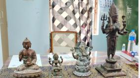 4-idols-confiscated-from-priest-s-house-near-tiruchuli-4-people-arrested