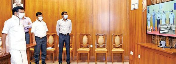 ஒண்டிப்புதூரில் 306 படுக்கைகளுடன் கரோனா சிகிச்சை மையம்: காணொலி வாயிலாக முதல்வர் மு.க.ஸ்டாலின் திறந்துவைத்தார்