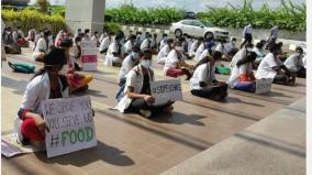rs-2-000-per-month-for-corona-work-no-food-no-accommodation-coimbatore-private-medical-college-medical-students-protest