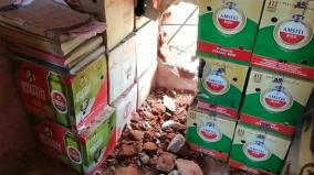 1-50-lakh-worth-of-liquor-bottles-stolen-from-tasmac-near-arcot