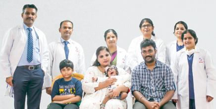 டாக்டர் காமாட்சி நினைவு மருத்துவமனையில் 3 மாத குழந்தைக்கு கணைய அறுவை சிகிச்சை