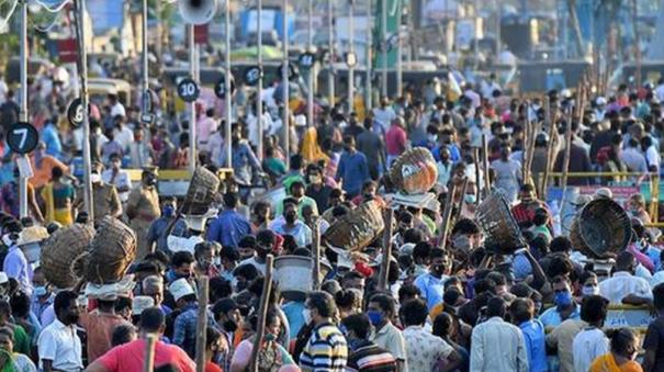 மக்கள் அதிகம் கூடும் கோயம்பேடு, காசிமேடு உள்ளிட்ட 20 இடங்களை கண்காணிக்க மாநகராட்சி திட்டம்