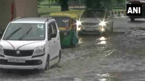 underpass-waterlogged-in-prahladpur-area-after-delhi-received-heavy-rainfall-today-morning