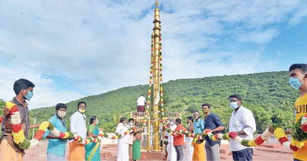 அழகர்கோயில் ஆடி திருவிழா கொடியேற்றம்