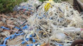 needles-used-for-patients-near-madurai-shock-as-the-bundle-was-dumped