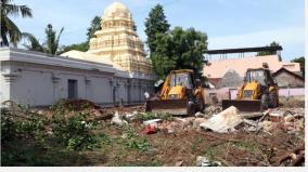 in-kumbakonam-16-houses-occupying-the-temple-site-were-removed