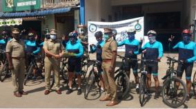 air-force-soldiers-who-came-for-the-bicycle-rally-in-chidambaram