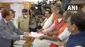 union-minister-l-murugan-files-nomination-for-madhya-pradesh-rajya-sabha-bypoll