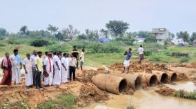 the-legislator-who-immediately-erected-the-temporary-road-praise-from-the-villagers