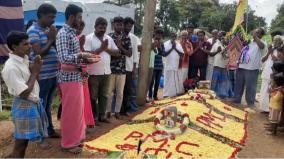 commemoration-of-the-first-year-of-the-jallikattu-bull-flower-sprinkling-tribute-to-the-villagers