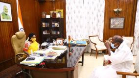 chief-minister-rangasamy-meets-governor-tamilisai