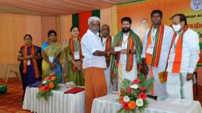 former-aiadmk-mlas-who-joined-bjp-attendance-at-tirupur-state-executive-committee-meeting