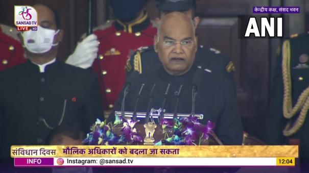 president-ram-nath-kovind-at-the-parliament
