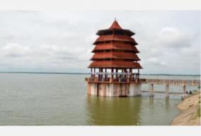 continuous-heavy-rain-excess-water-discharge-in-sembarambakkam-lake-increased-by-3000-cubic-feet