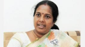 vanathi-srinivasan-accused-of-extorting-money-from-ministers-in-coir-manufacturing-companies