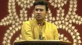 reconvert-all-those-who-left-the-hindu-faith-every-temple-must-set-yearly-targets-bjps-tejasvi-surya