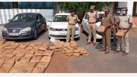 300-kg-of-cannabis-3-cars-seized-in-abduction-case-district-superintendent-inspected