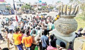 pmk-vanniyar-sangam-protest