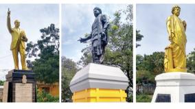 the-leaders-did-not-wear-garlands-to-the-statues