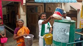 madurai-independent-candidate-collecting-wastes-and-cleaning-unique-campaign