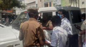 action-against-the-both-agents-who-canvassing-votes-inside-the-polling-booth-in-karur-corporation