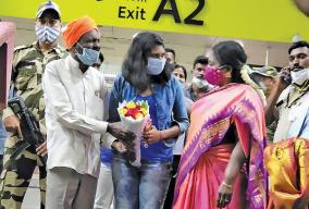 governor-tamilisai-welcomes-puducherry-student-from-ukraine