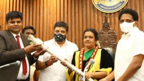 indrani-takes-over-as-8th-mayor-of-madurai-corporation