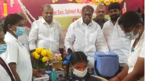 90-people-vaccinated-in-puducherry-cm-rangasamy