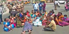 salem-student-suicide-parents-relatives-protest-on-collector-office-to-request-take-action-an-teacher