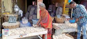 price-decline-due-to-increase-in-supply-of-garlic-in-the-north-rs-30-to-rs-60-per-kg