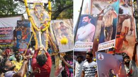 ntr-and-ram-charan-fans-celebrating-rrr-movie-release-at-theatres-on-first-day-in-andhra