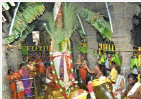 the-panguni-festival-begins-with-the-flag-hoisting-at-the-kovilpatti-shenbagavally-ambal-temple