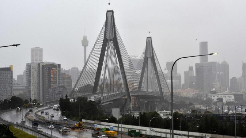 Australia |  Sebulan hujan semalaman: Sydney banjir |  Satu bulan hujan di malam hari Kota Sydney mengapung di Australia perubahan iklim