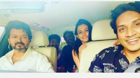 actor-vijay-ride-with-beast-crew-video-gone-viral-in-social-media