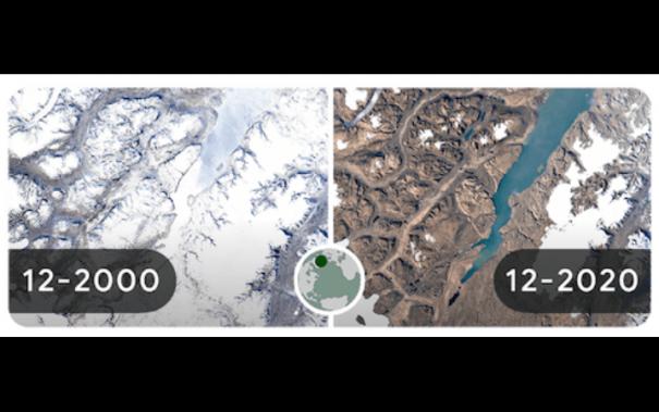 hari bumi sedunia |  Google doodle menunjukkan efek perubahan iklim |  Hari Bumi Sedunia Hari Ini Google menampilkan dampak perubahan iklim melalui corat-coret