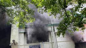 fire-at-rajiv-gandhi-hospital-in-chennai