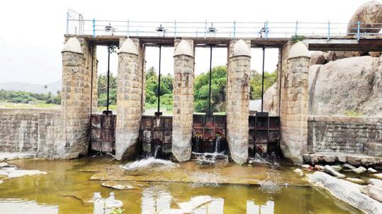 134 years Damage to dam culverts: Water wasted by waterlogging