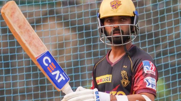 kkr shares farewell video for rahane who was ruled out ipl 2022 due to injury