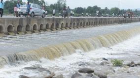 summer-flood-palaru-due-to-rains-on-tamil-nadu-andhra-border