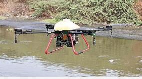 introducing-6-drones-for-aquatic-deworming-chennai-corporation-decided-to-be-operated-by-trained-transgender-people