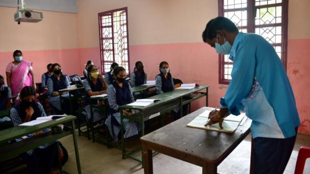 Extension till the end of the academic year for retired teachers in govt schools